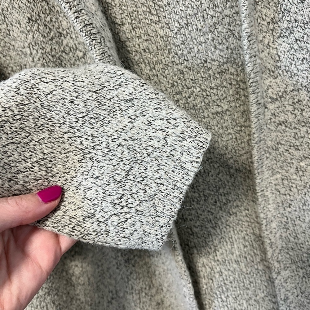 Emory Park Hooded Cardigan with Stripes -oversized - Picture 5 of 7